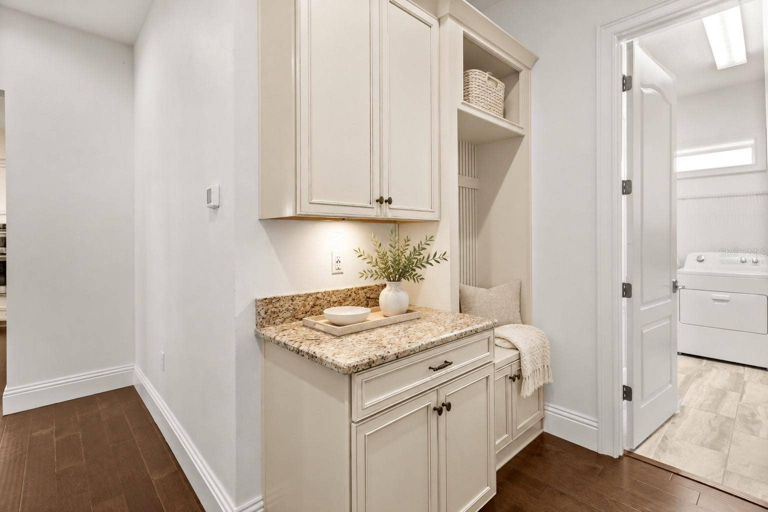 5508 EMERSON POINTE WAY, Orlando, FL 32819 Virtually Staged Laundry Room Nook