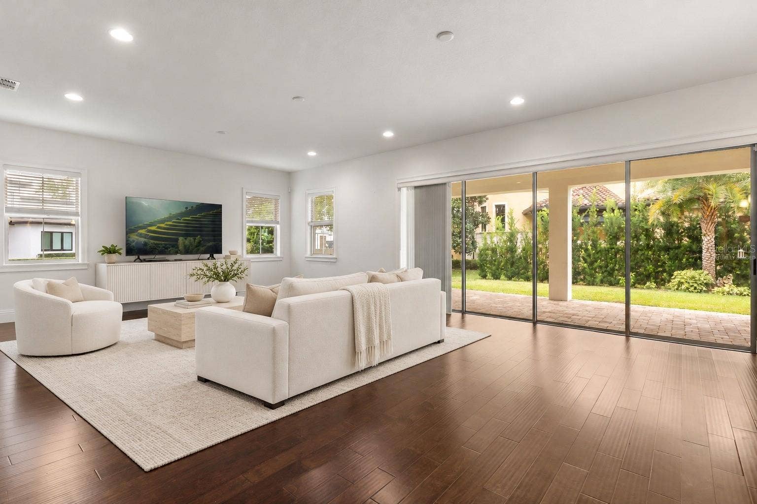5508 EMERSON POINTE WAY, Orlando, FL 32819 Virtually Staged Living Room/Great Room