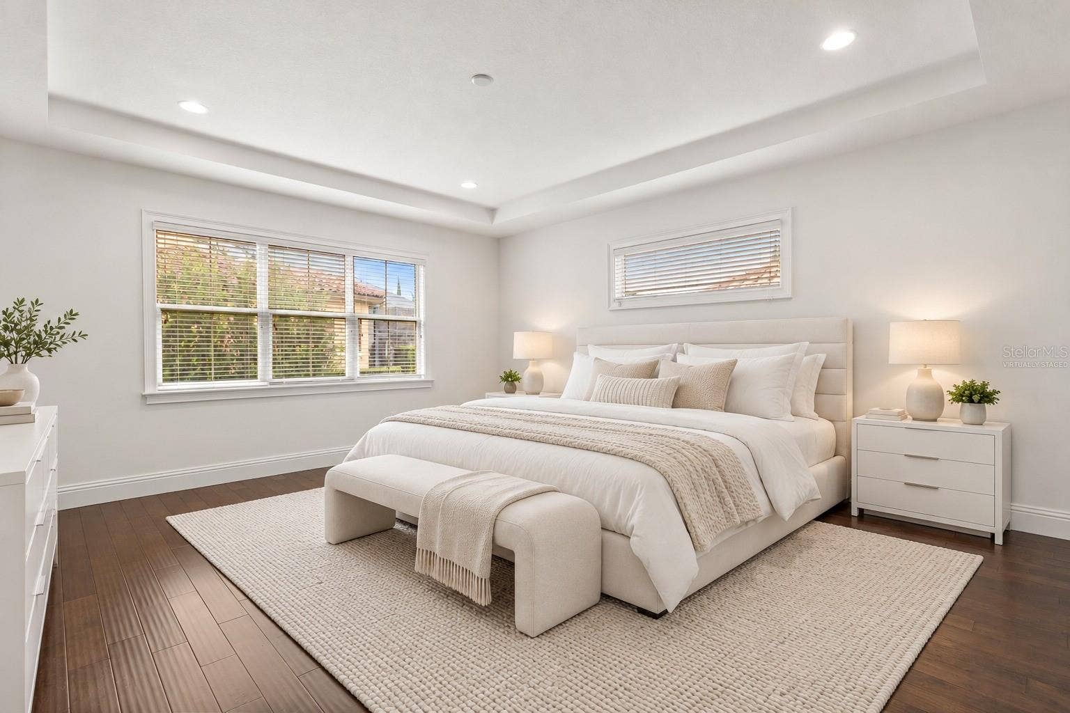 5508 EMERSON POINTE WAY, Orlando, FL 32819 Virtually Staged Primary Bedroom/First Floor