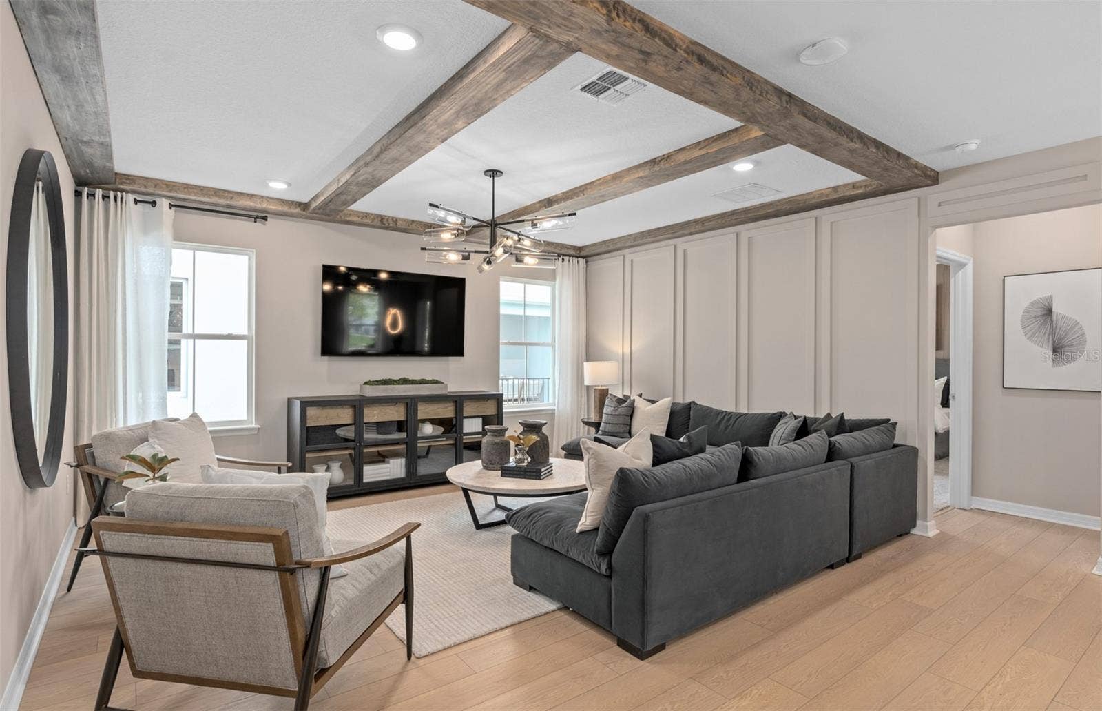 Model Home Design Only. Pictures and furnishings are for illustrative purposes only. Elevations, colors and options may vary. Furniture is for model home staging only.?
