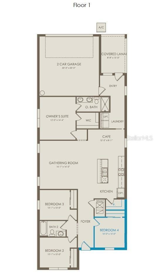 Floor Plan - Floor One
