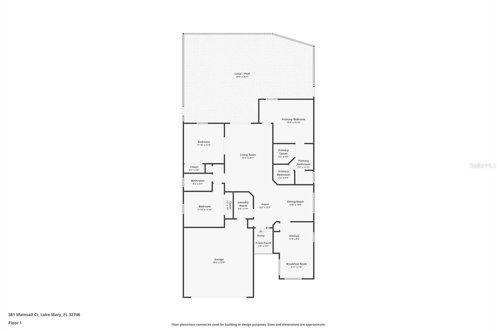 381 MAINSAIL COURT, Lake Mary, FL 32746 381 MAINSAIL COURT, Lake Mary, FL 32746