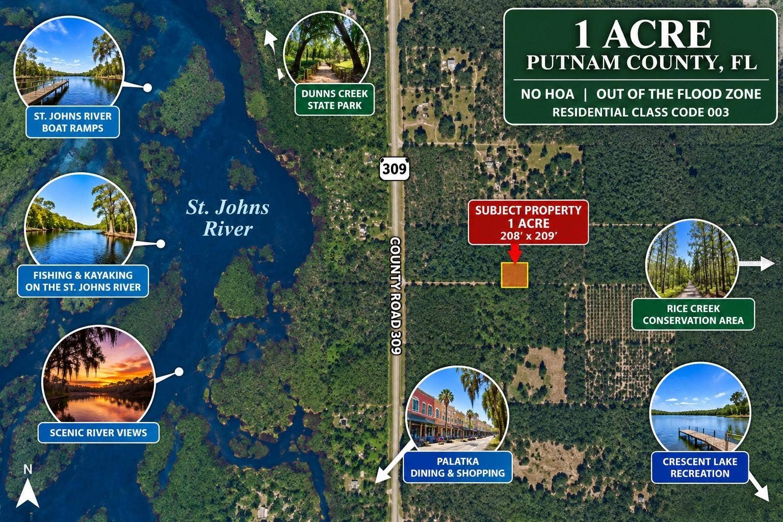 000 CR 309, Satsuma, FL 32189 000 CR 309, Satsuma, FL 32189
