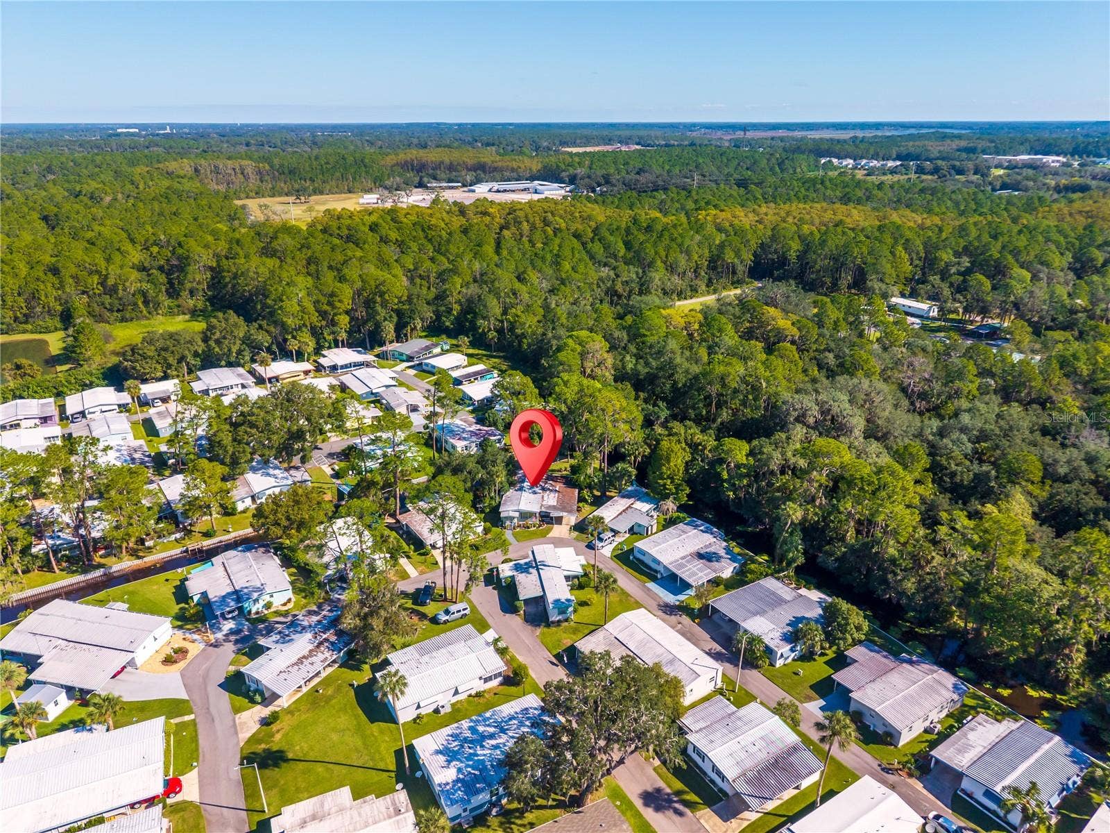 130 PINEY RIDGE, Eustis, FL 32726 Aerial View of 130B Piney Ridge