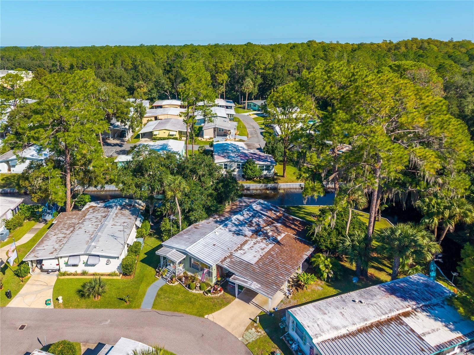 130 PINEY RIDGE, Eustis, FL 32726 Aerial View of 130B Piney Ridge