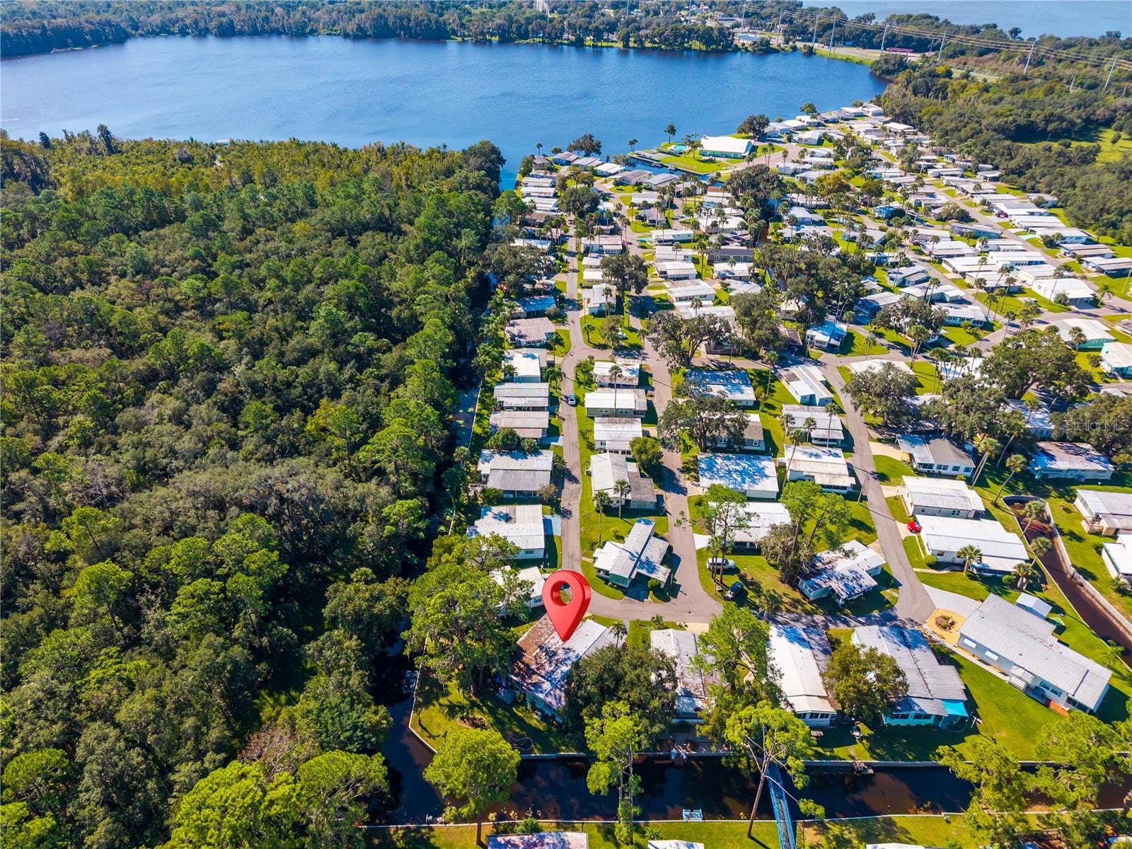 130 PINEY RIDGE, Eustis, FL 32726 Aerial View of 130B Piney Ridge