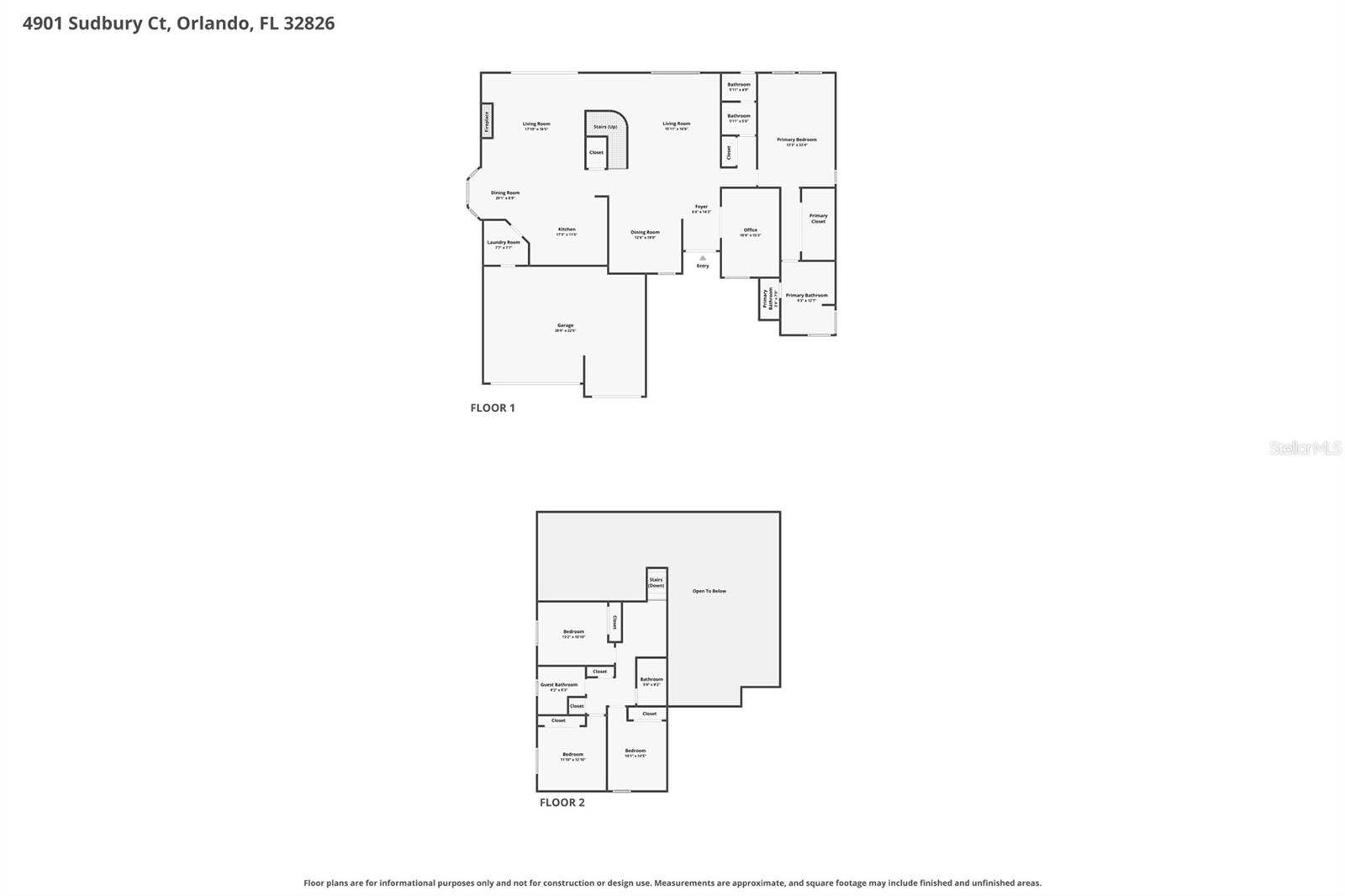 4901 SUDBURY COURT, Orlando, FL 32826 4901 SUDBURY COURT, Orlando, FL 32826