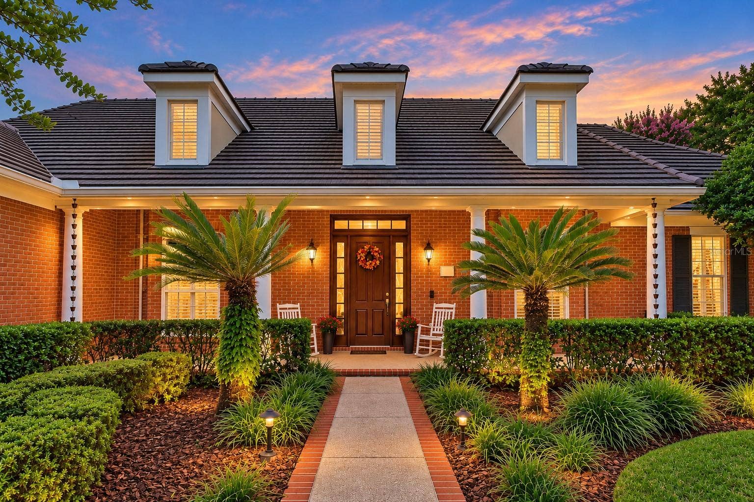 9000 GREAT HERON CIRCLE, Orlando, FL 32836 Twilight Front