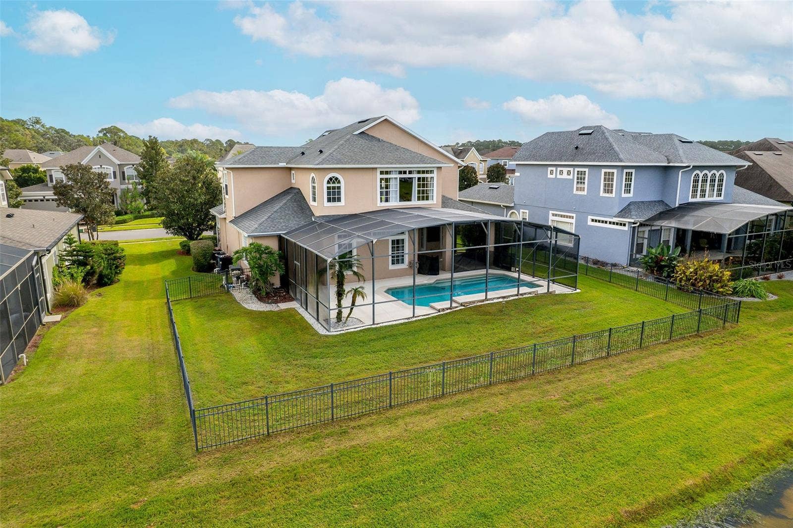 1726 ASTOR FARMS PLACE, Sanford, FL 32771 Large fenced yard on the water
