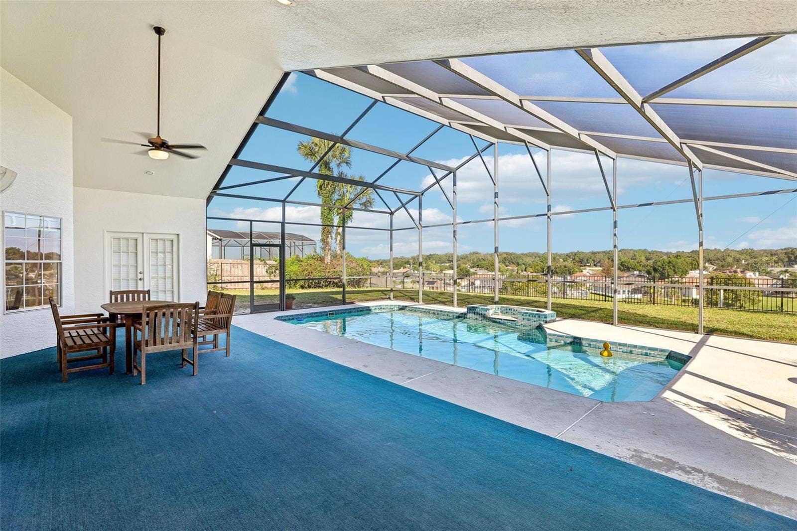 7891 BRIDGESTONE DRIVE, Orlando, FL 32835 Back Lanai and PoolRubber Duck does not convey