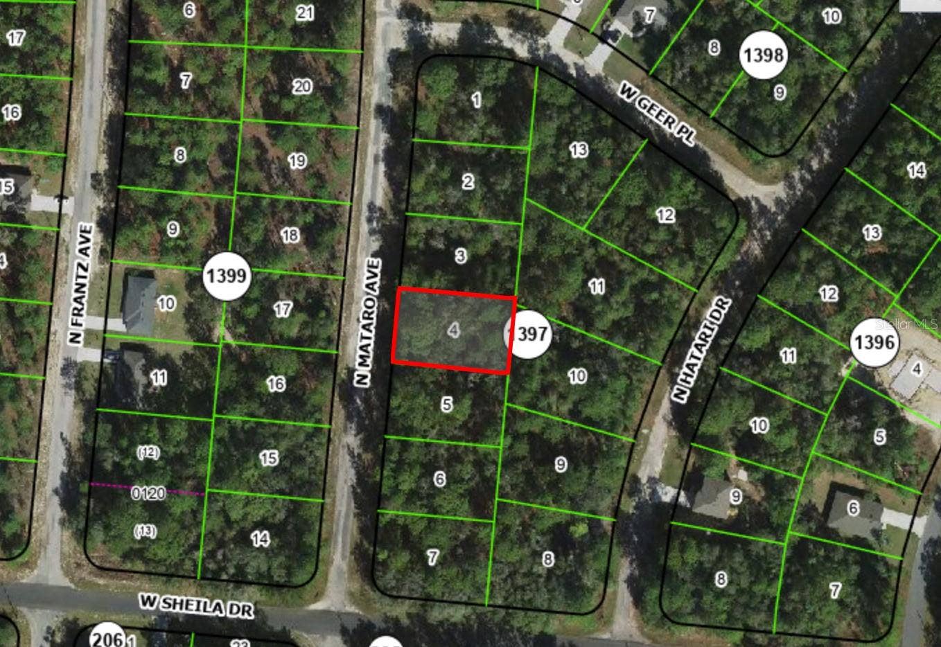 10845 N MATARO AVENUE, Citrus Springs, FL 34434