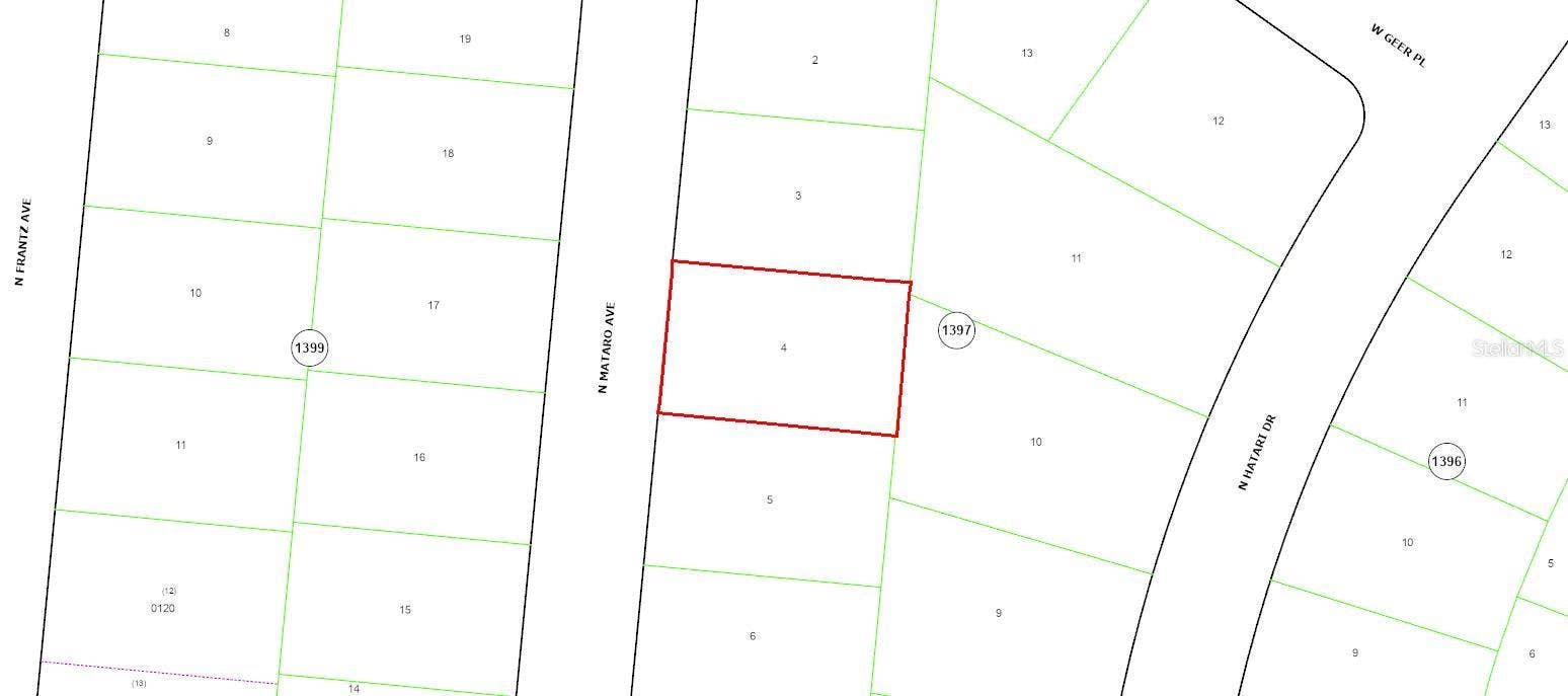 10845 N MATARO AVENUE, Citrus Springs, FL 34434