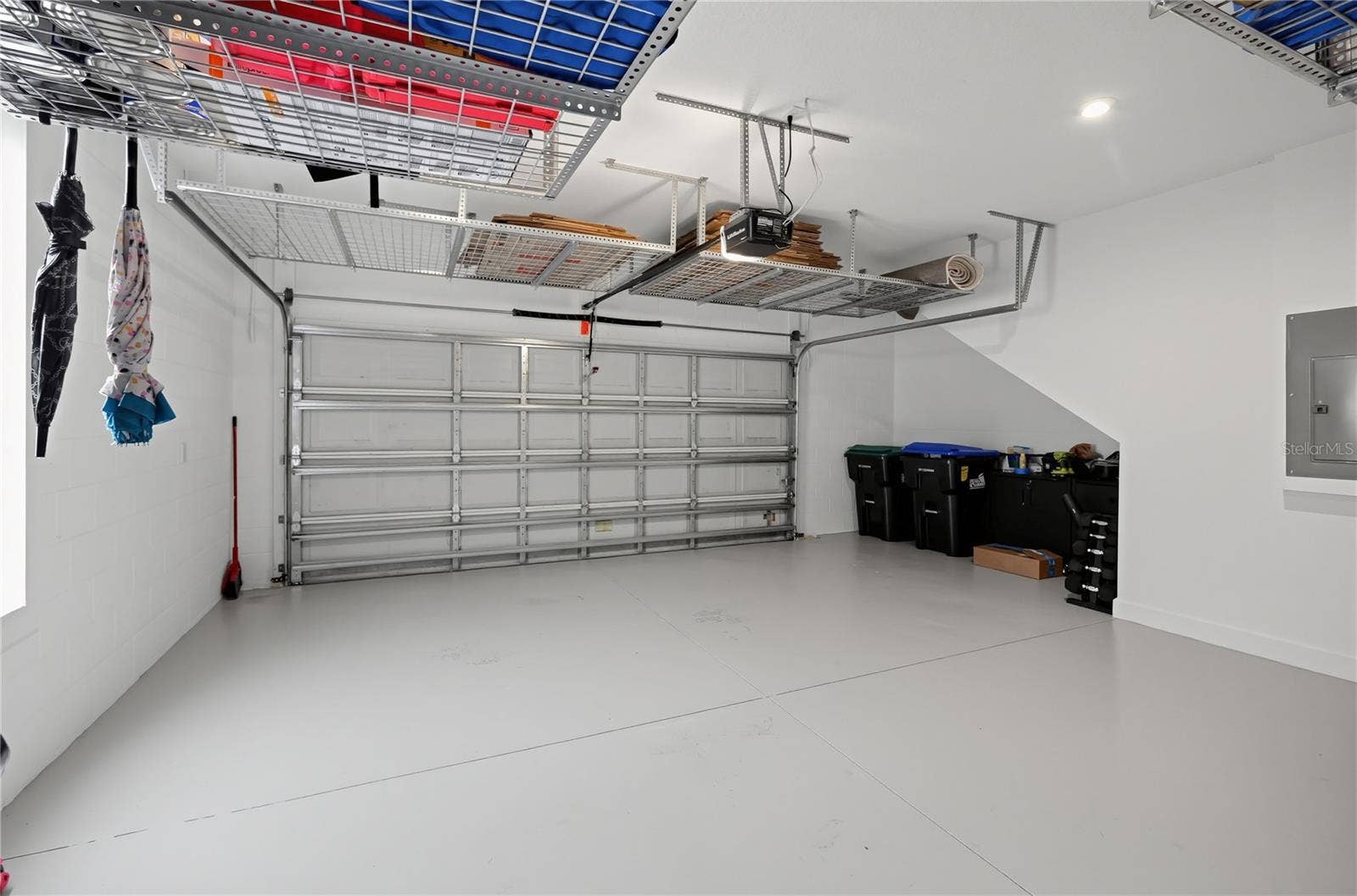 Garage With Built In Storage