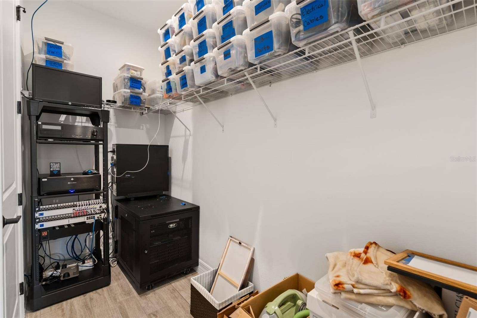 2013 VALENCIA BLOSSOM STREET, Clermont, FL 34711 Equipment closet (closet of Bedroom 4)