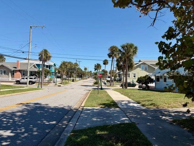 Street view to the East