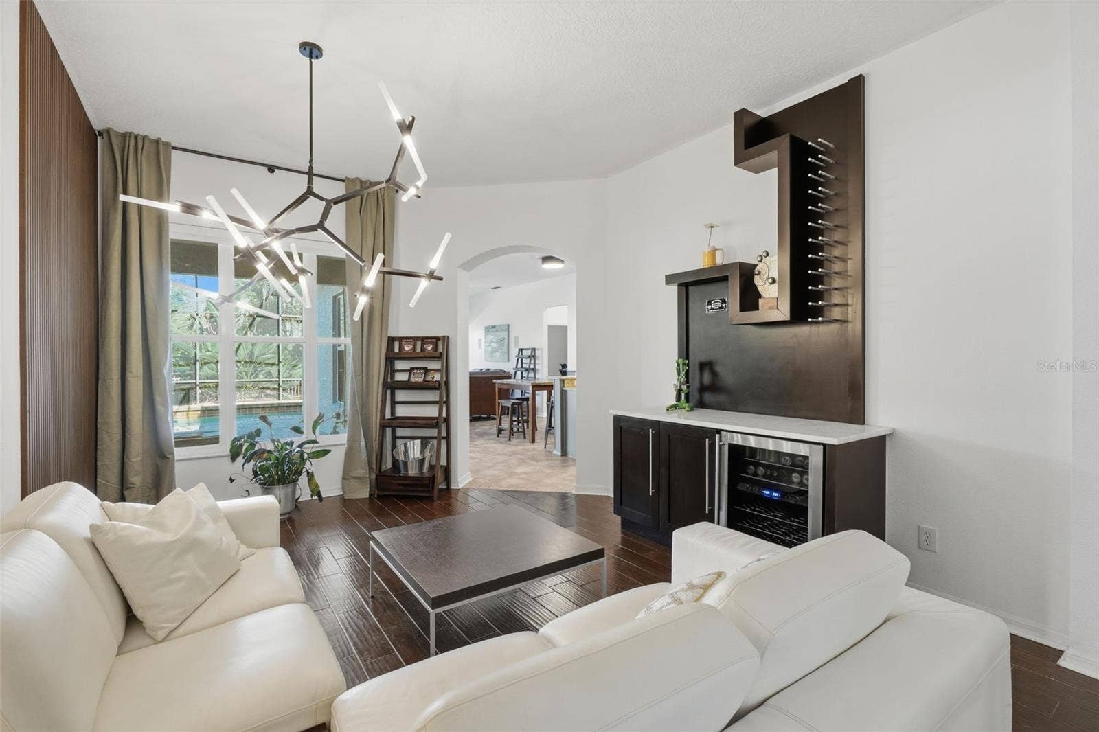 1214 TRENTWOOD COURT, Lake Mary, FL 32746 Living Room with Bar