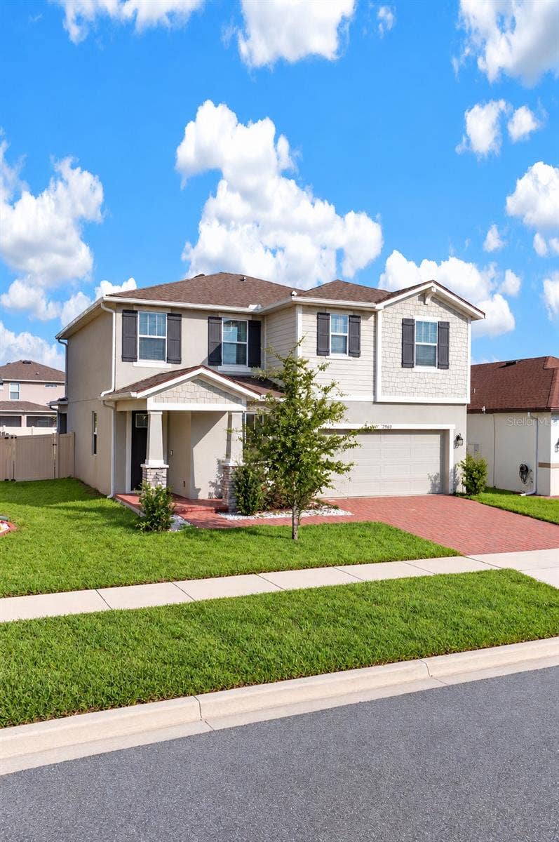 2960 ANGELONIA THORN WAY, Clermont, FL 34711 Front Left Elevation