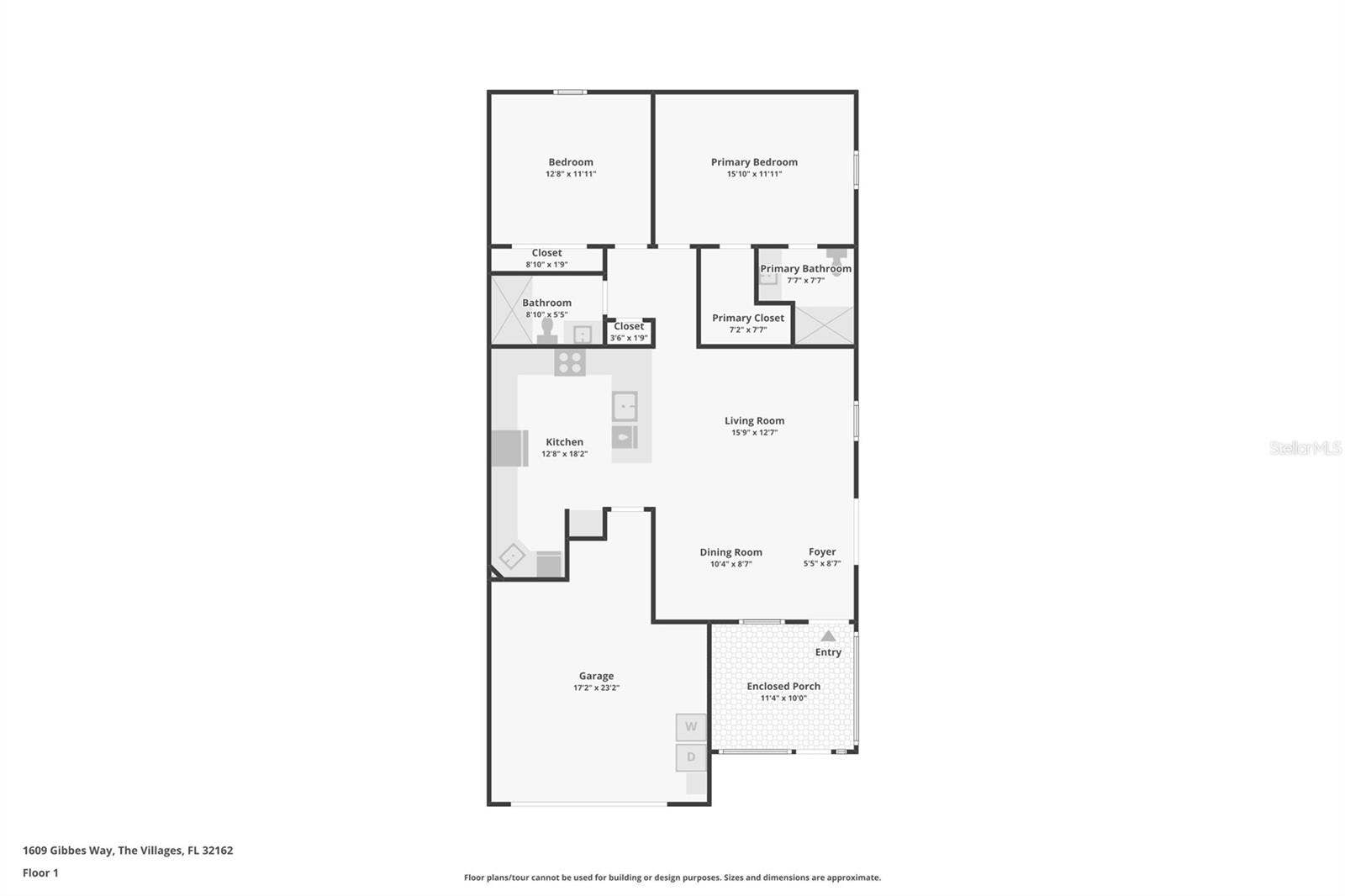 1609 GIBBES WAY, The Villages, FL 32162 1609 GIBBES WAY, The Villages, FL 32162