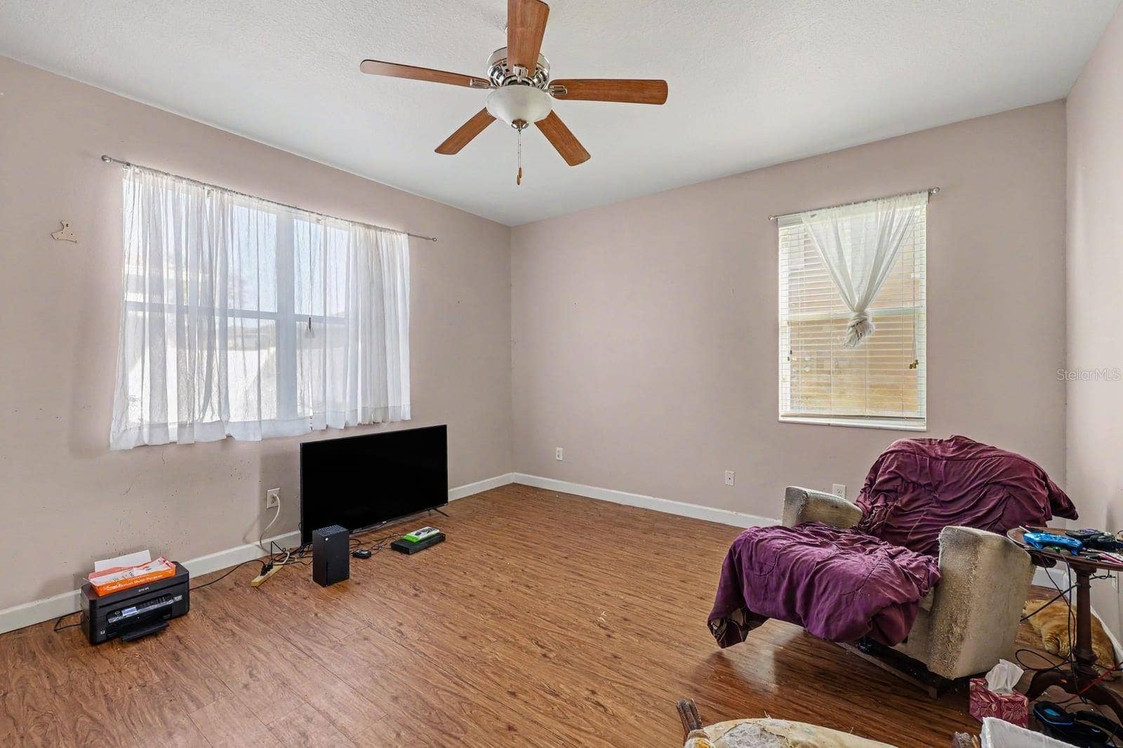 5705 NEW INDEPENDENCE PARKWAY, Winter Garden, FL 34787 Large Living Space With Wood Floors, Multiple Windows & Ceiling Fan