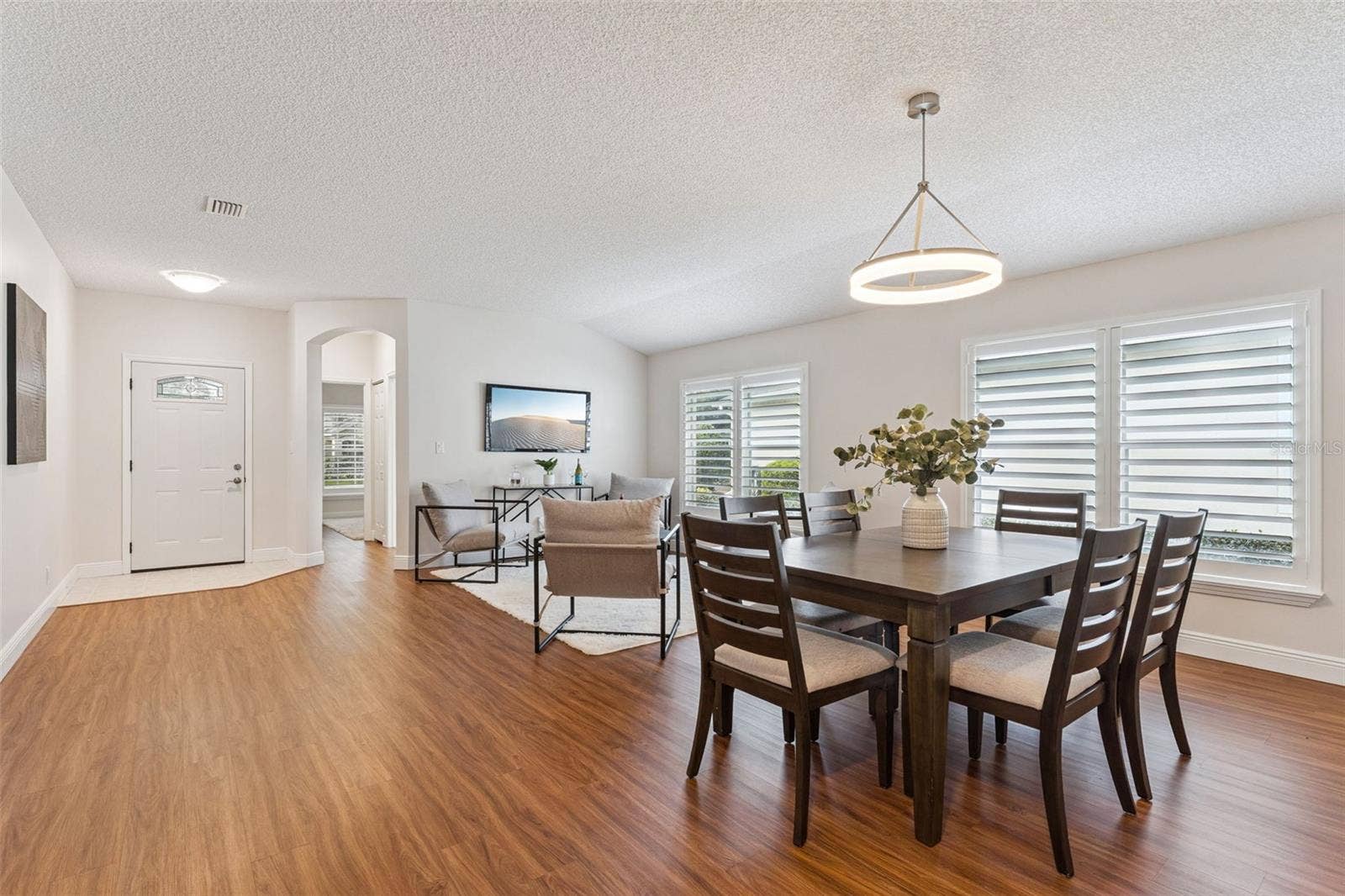 View of the Living, Dining & Foyer areas