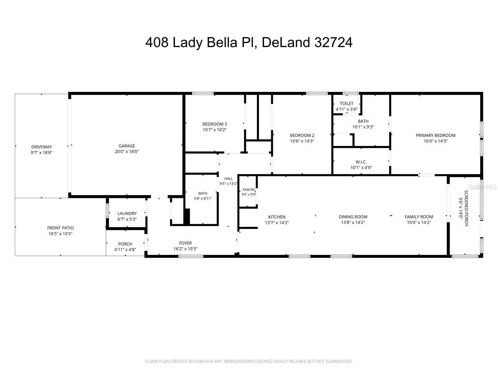 408 LADY BELLA PLACE, Deland, FL 32724 408 LADY BELLA PLACE, Deland, FL 32724