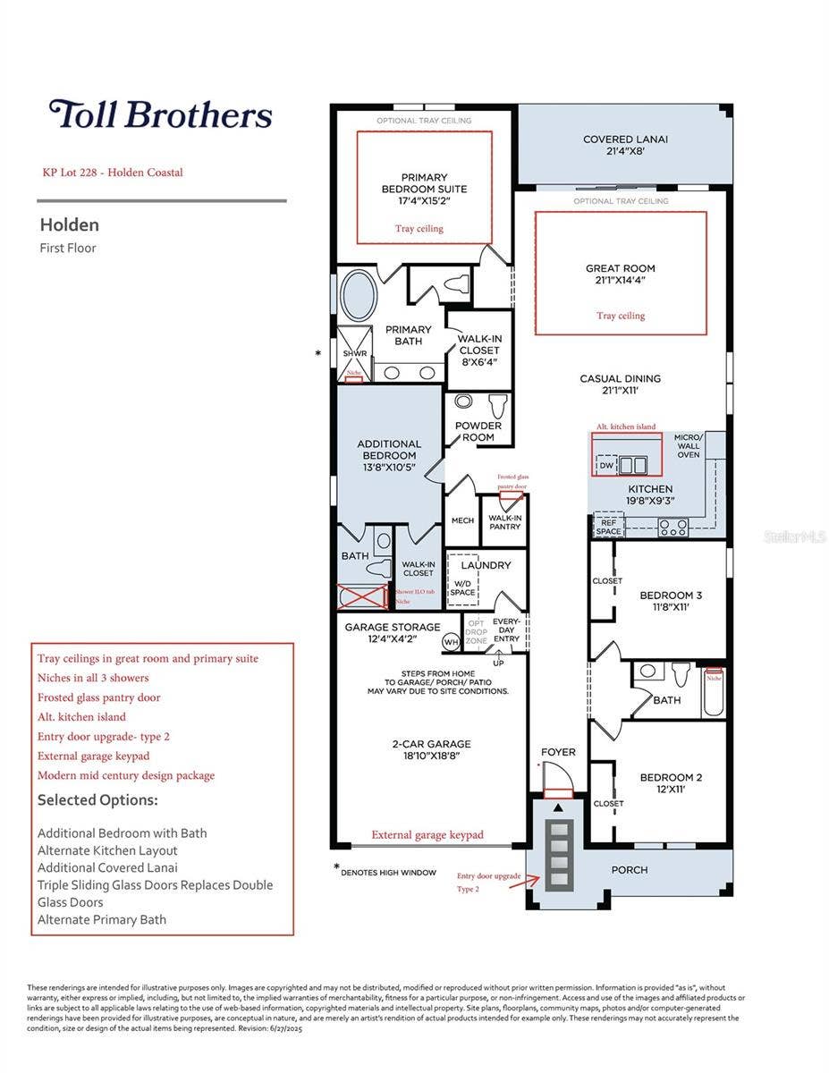 2765 ARBOR DUNE AVENUE, Apopka, FL 32712 Full home layout with upgrades