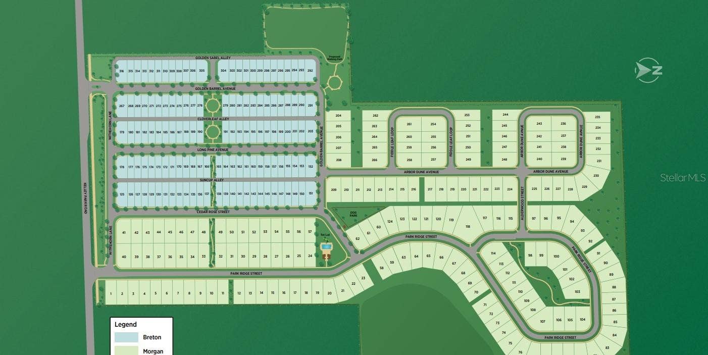 2753 ARBOR DUNE AVENUE, Apopka, FL 32712 Overall community layout