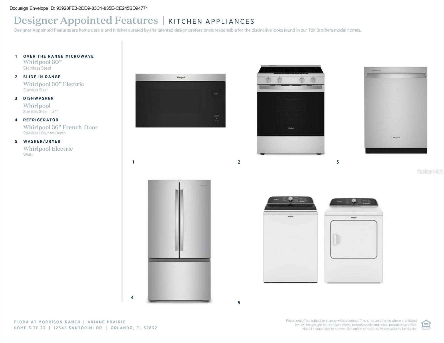 2620 LONG PINE AVENUE, Apopka, FL 32712 Upgraded appliance package