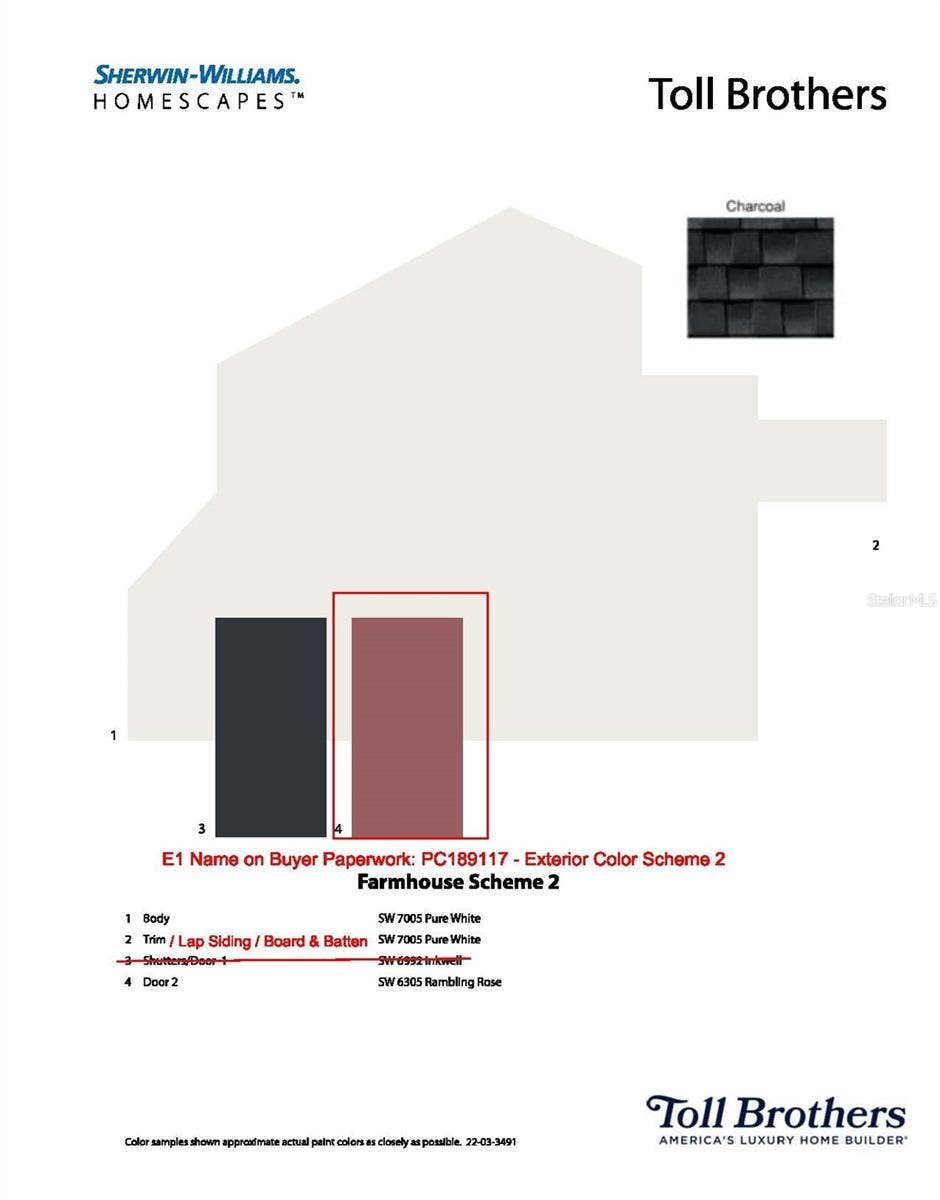 Exterior paint selection