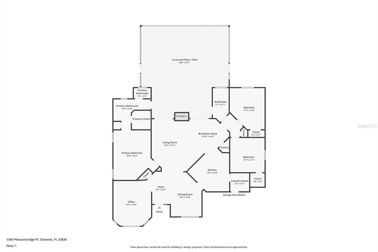 1349 PLEASANTRIDGE PLACE, Orlando, FL 32835 1349 PLEASANTRIDGE PLACE, Orlando, FL 32835