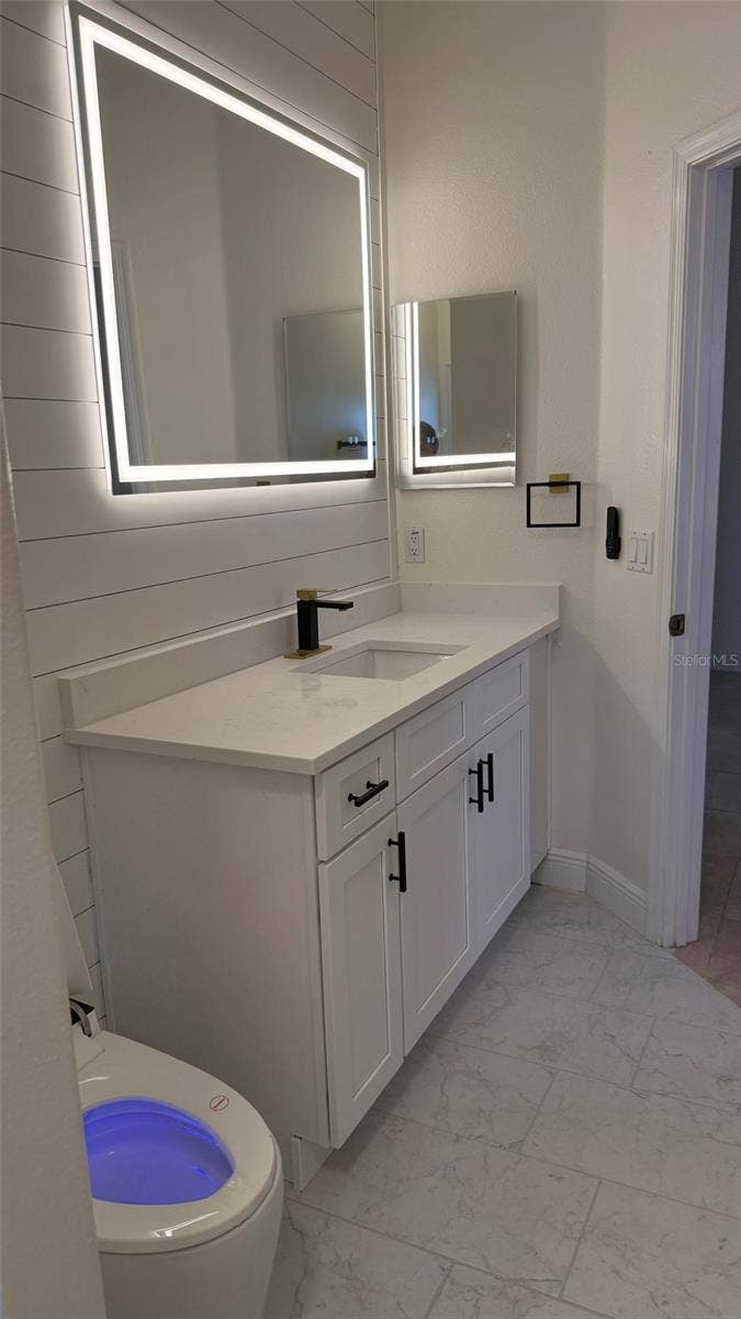 Hallway Bathroom