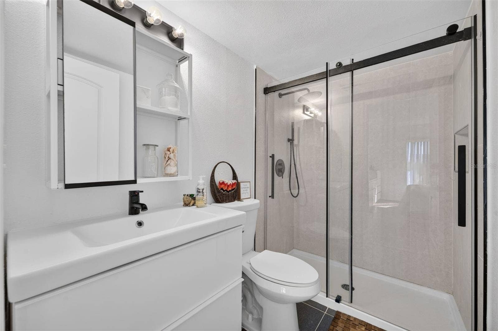 Newly renovated primary bathroom