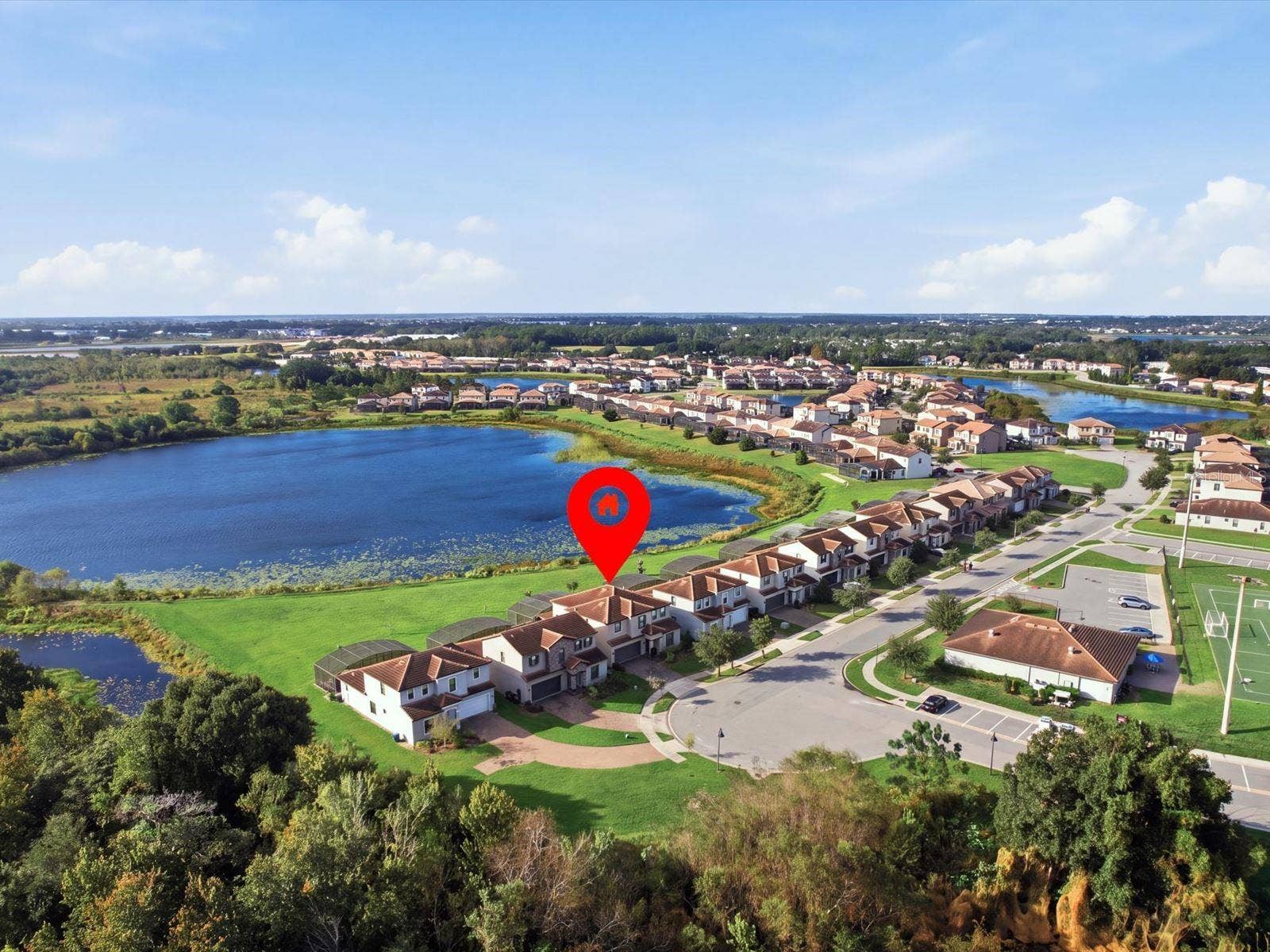 Aerial view of 211 Macaulay's Cove