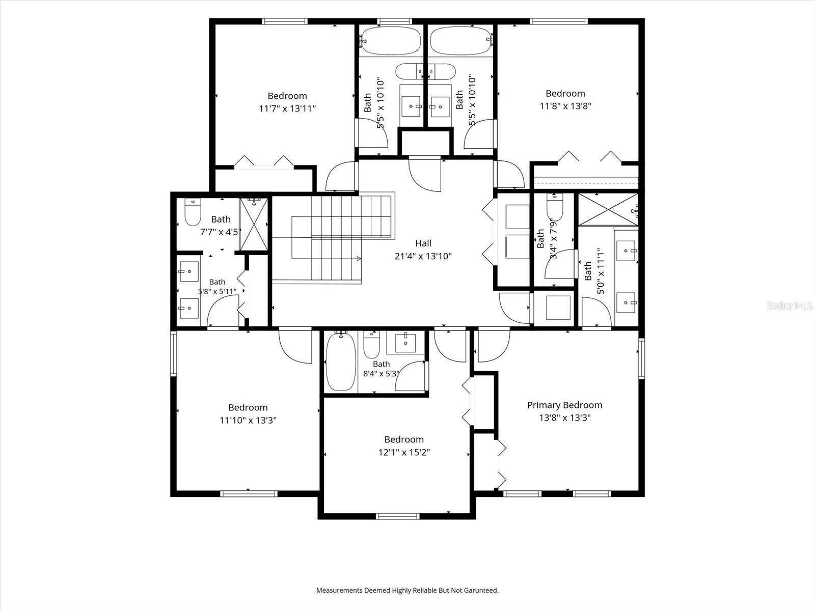 Second floor plan