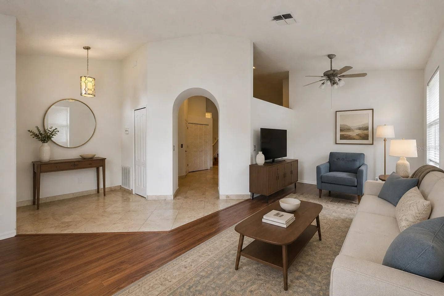 13714 HUNTWICK DRIVE, Orlando, FL 32837 Foyer & formal family room