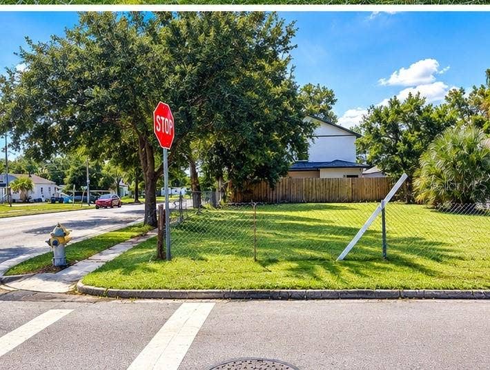 1004 COLYER STREET, Orlando, FL 32805 Facing Lot