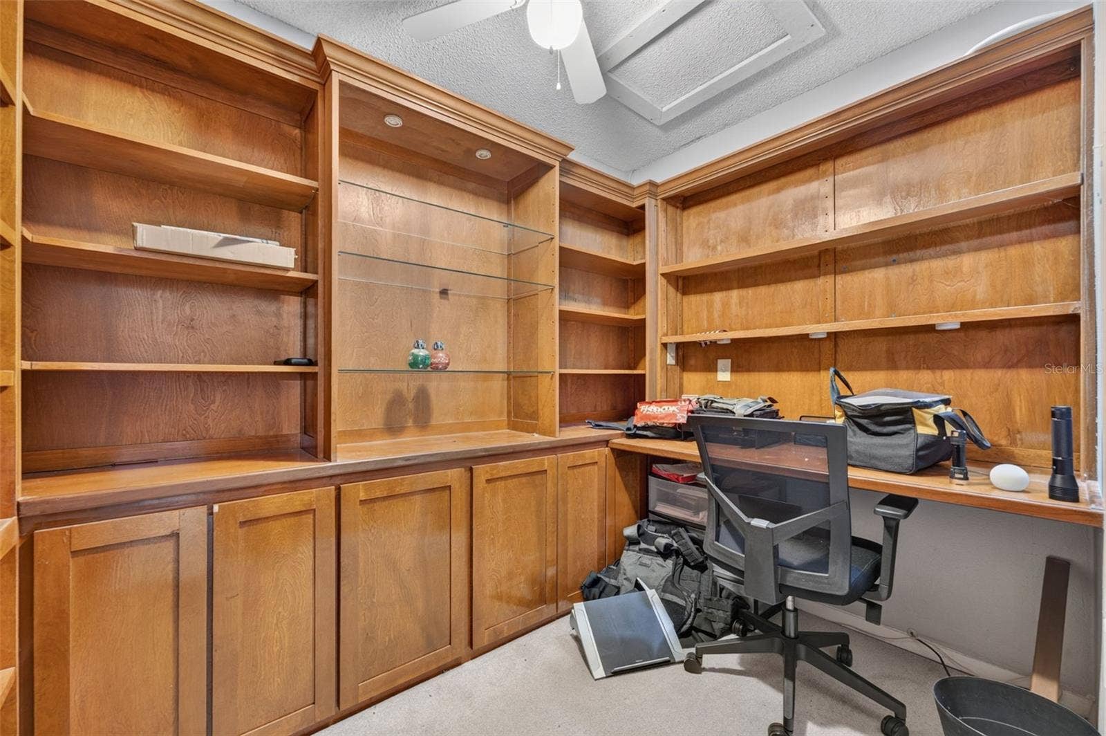 COVETED office nook! Most other units have a storage closet... this one has a wonderful and versatile space!