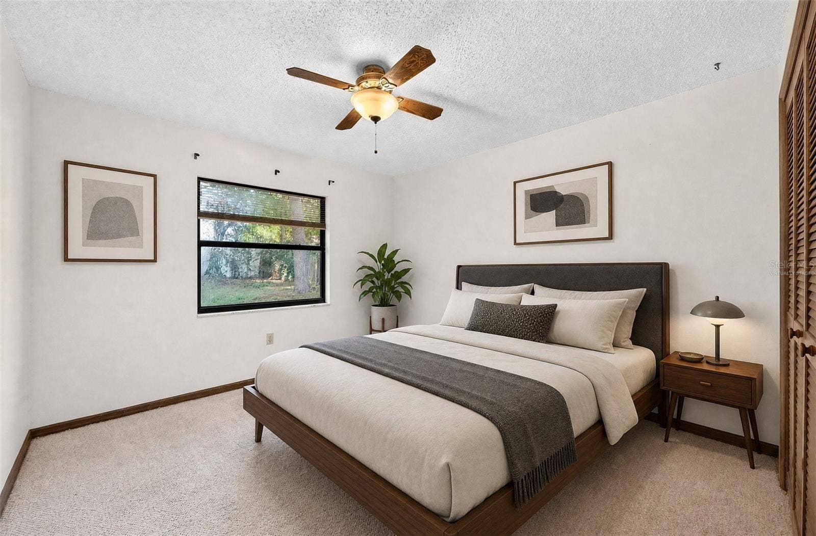 1110 PINE OAKS COURT, Apopka, FL 32712 Third Bedroom. Virtually Staged.