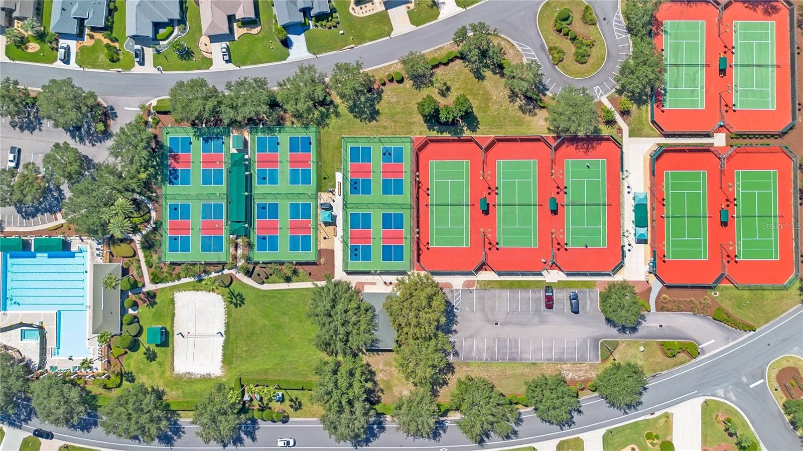 Enjoy an active 55+ lifestyle with swimming, tennis, and beautifully maintained community recreation areas.