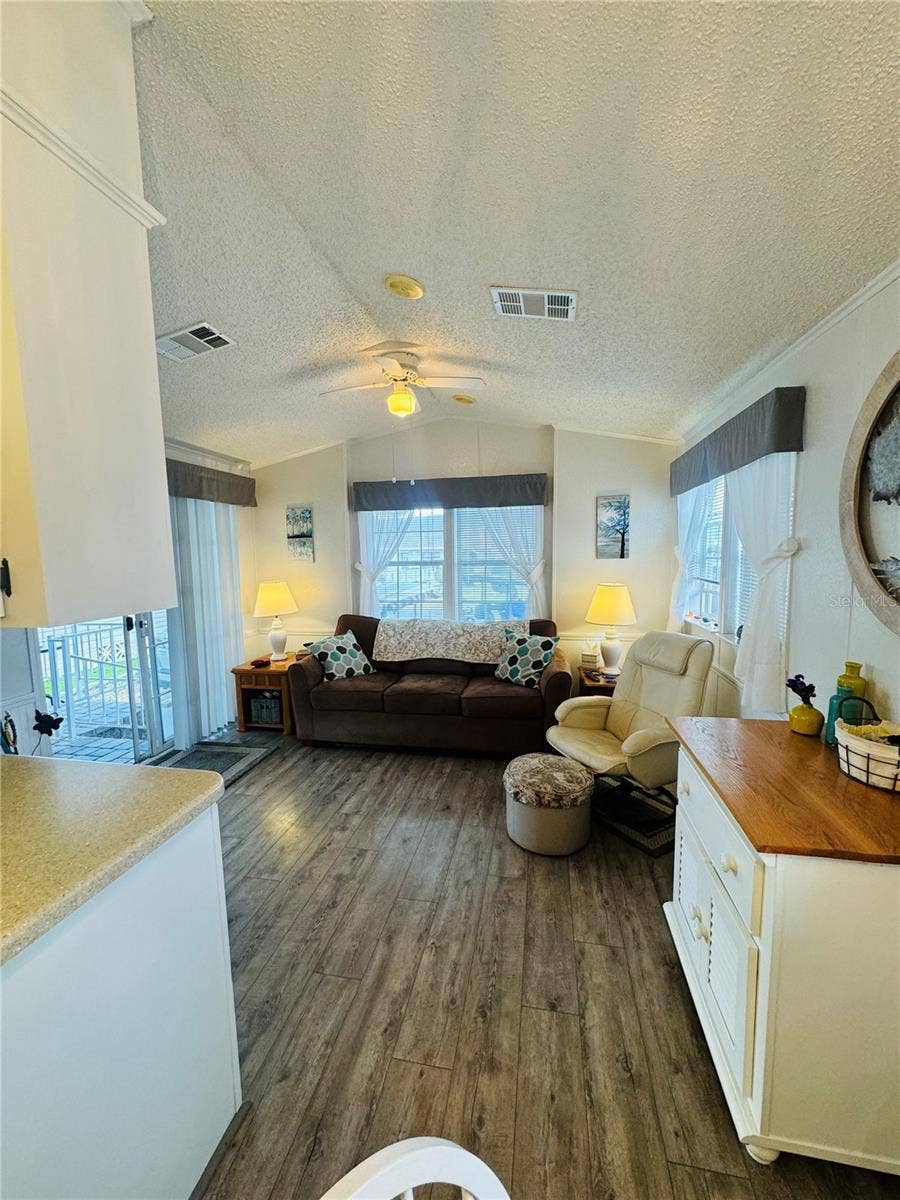 Living Room - vinyl flooring