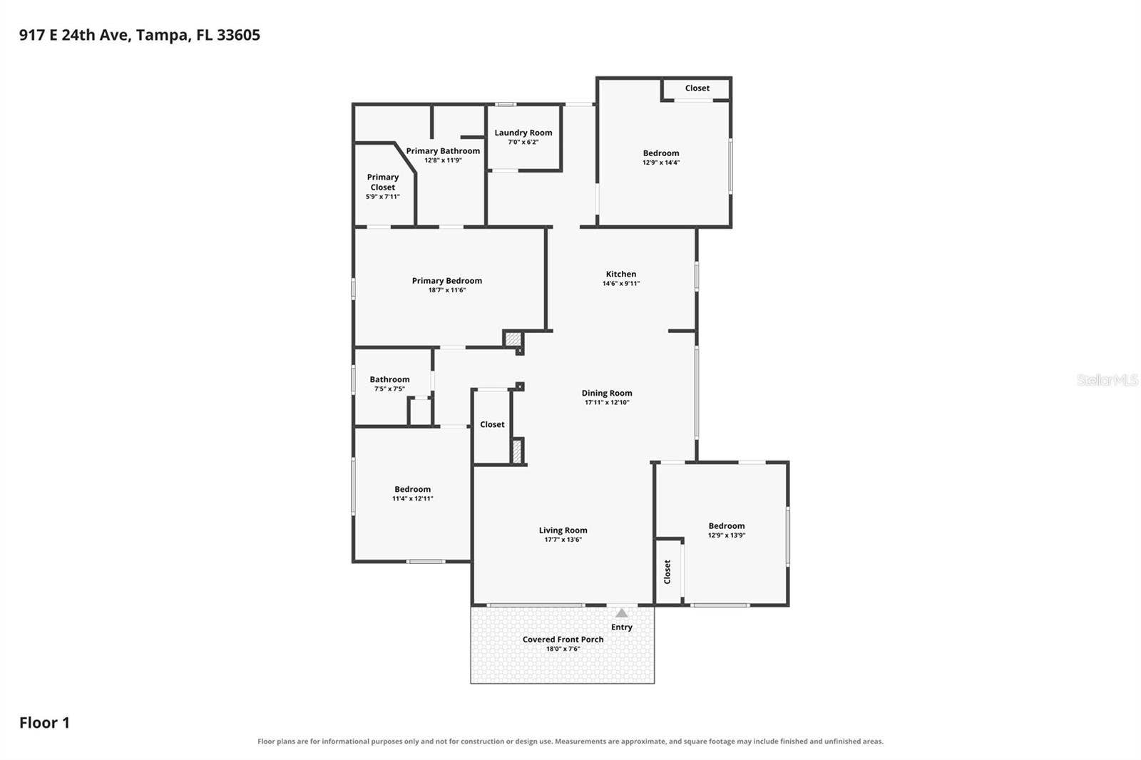 917 E 24TH AVENUE, Tampa, FL 33605 917 E 24TH AVENUE, Tampa, FL 33605