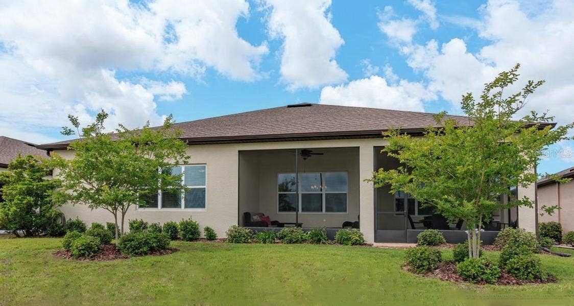 5663 SW 92ND AVENUE ROAD, Ocala, FL 34481 Rear View from the Golf Course