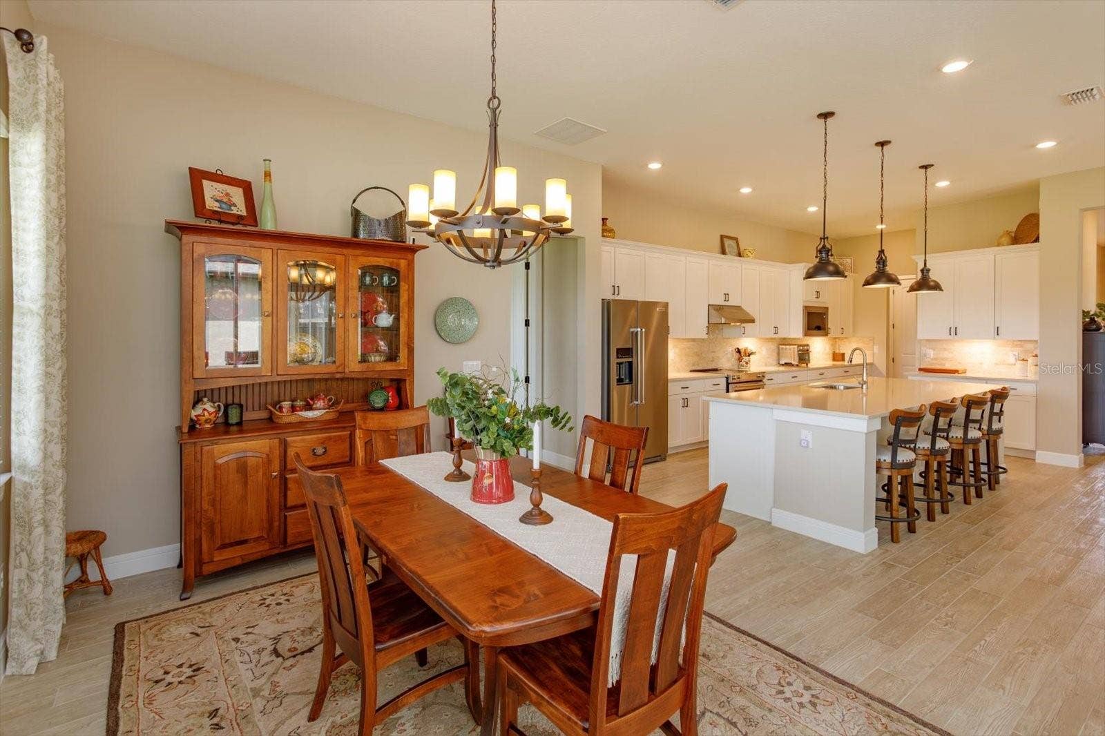 5663 SW 92ND AVENUE ROAD, Ocala, FL 34481 Open Kitchen and Dining Area