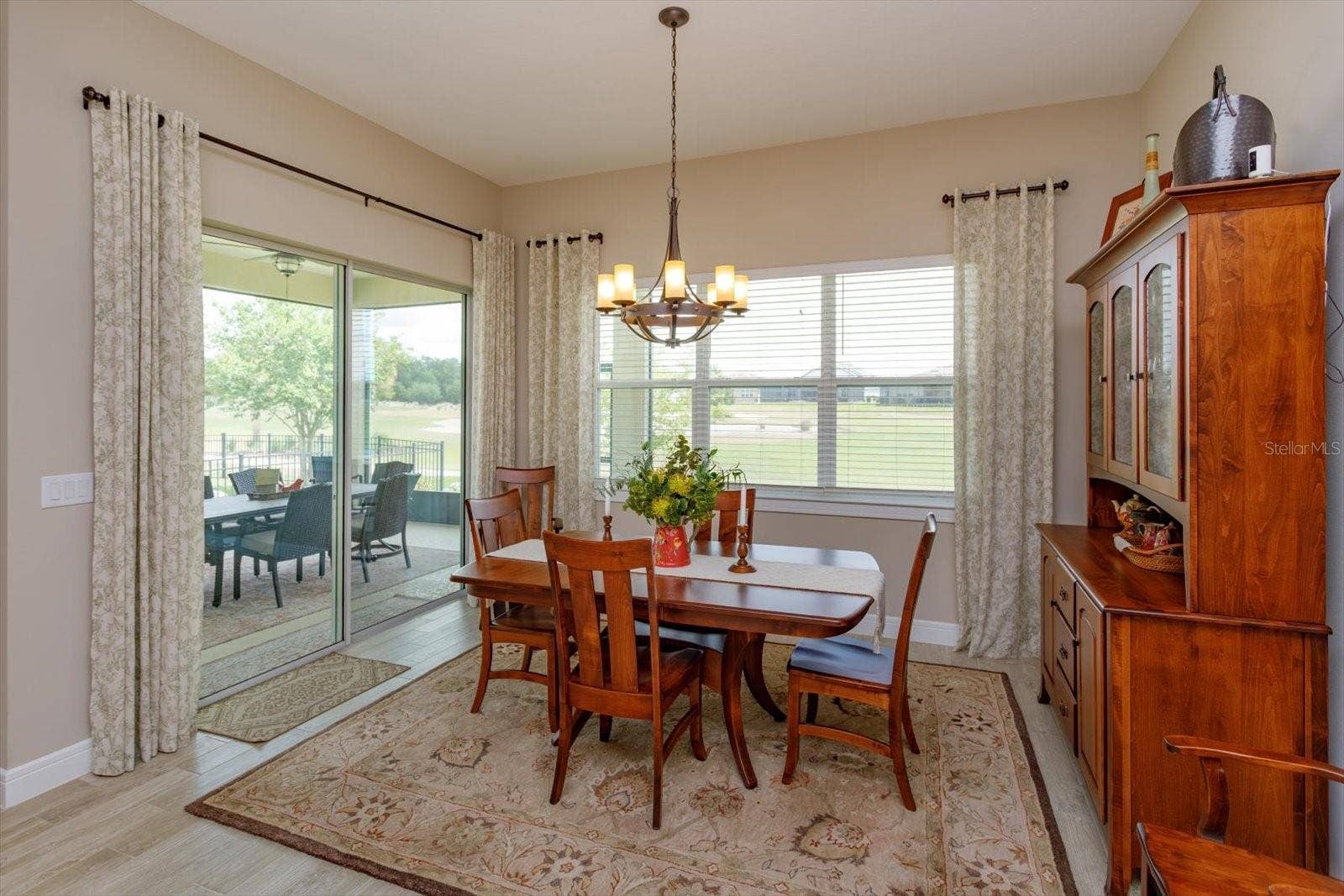 5663 SW 92ND AVENUE ROAD, Ocala, FL 34481 Dining Area with Natural Light