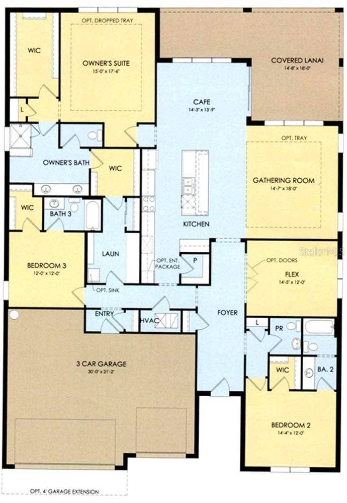 5663 SW 92ND AVENUE ROAD, Ocala, FL 34481 Renown Floorplan