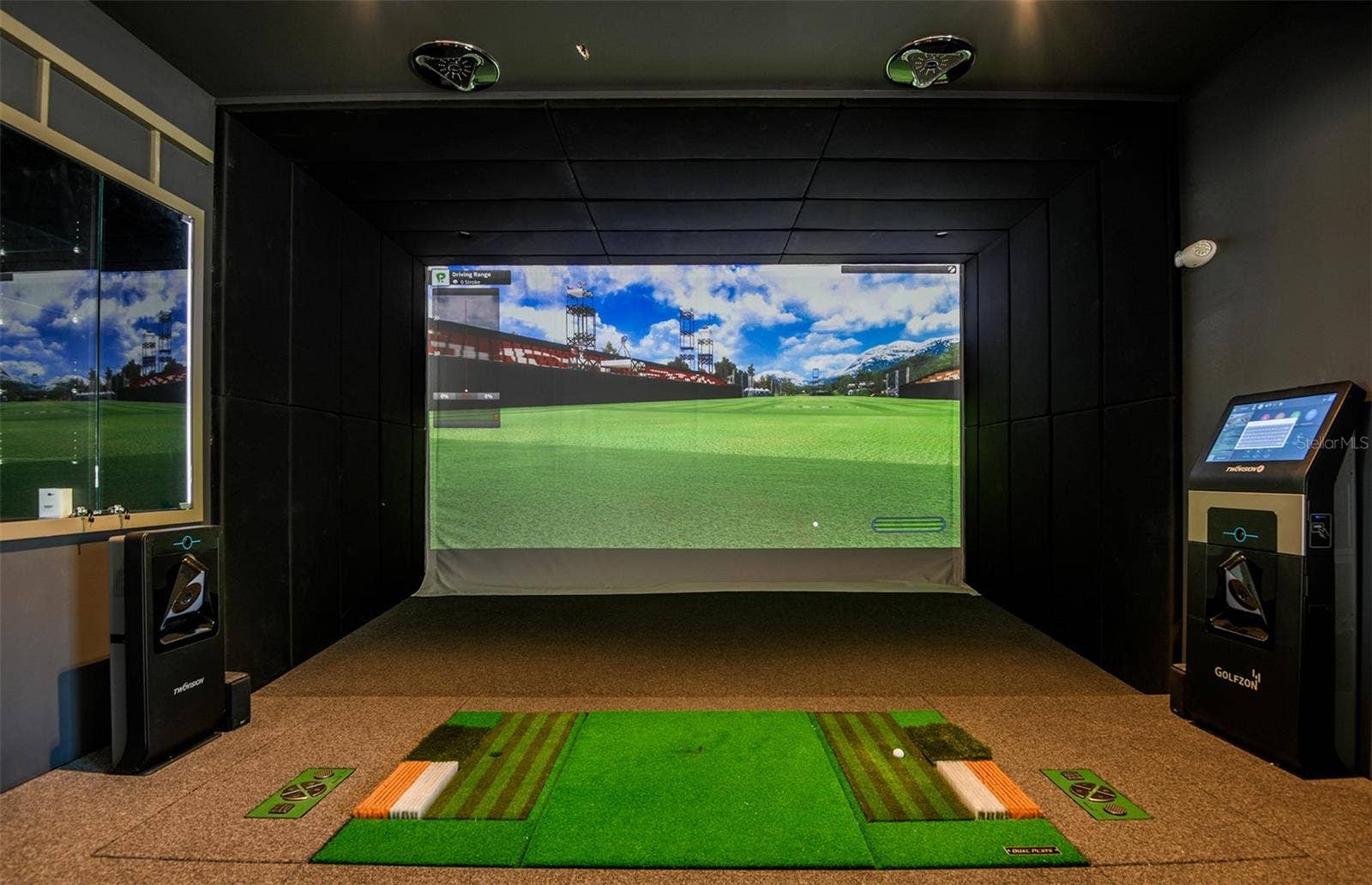 5663 SW 92ND AVENUE ROAD, Ocala, FL 34481 Club House - Golf Simulator