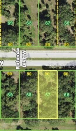 279 ROTONDA BOULEVARD W, Rotonda West, FL 33947 Lot