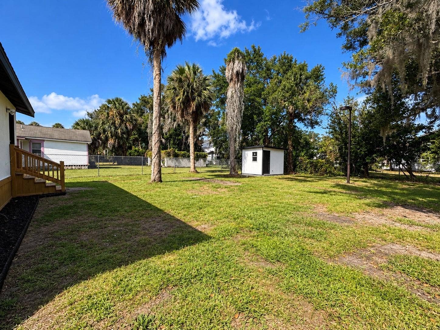 1216 HISTORIC GOLDSBORO BOULEVARD, Sanford, FL 32771 Backyard - Storage