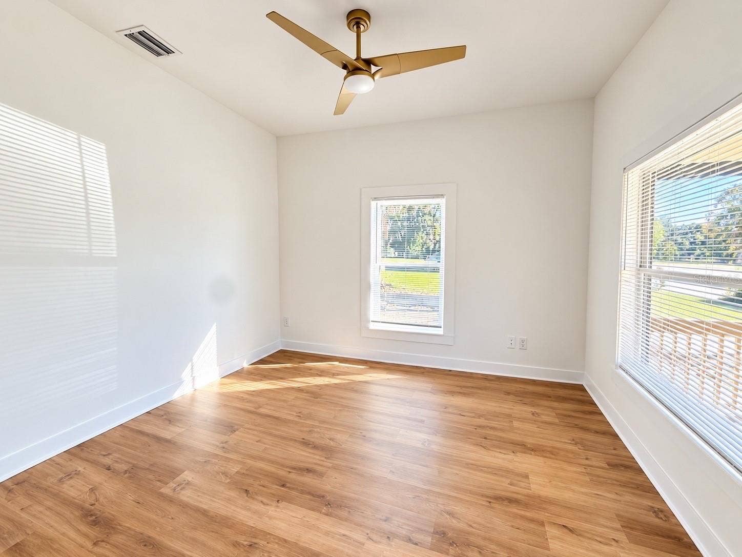 1216 HISTORIC GOLDSBORO BOULEVARD, Sanford, FL 32771 Bedroom 3 - New Ceiling Fan