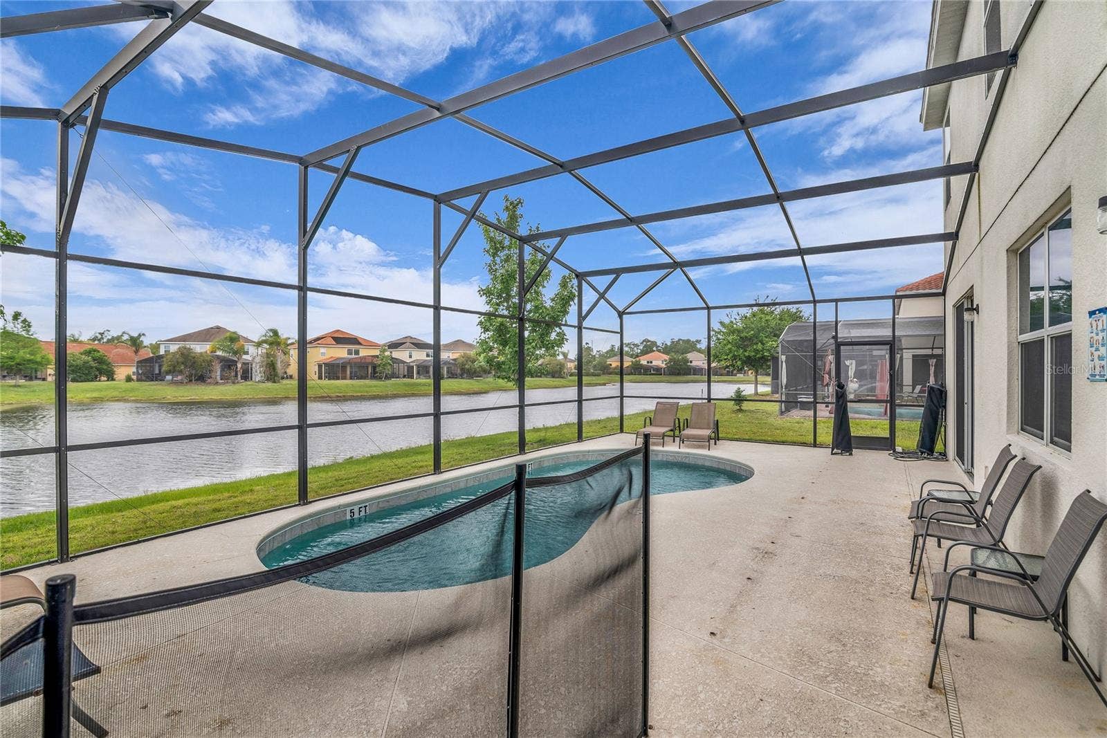 2576 SHANTI DRIVE, Kissimmee, FL 34746 Pool view of lake